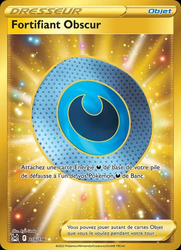 Carte Pokémon Fortifiant Obscur #216 — Origine Perdue