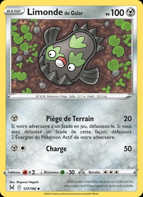 Carte Pokémon Limonde de Galar #127 — Origine Perdue