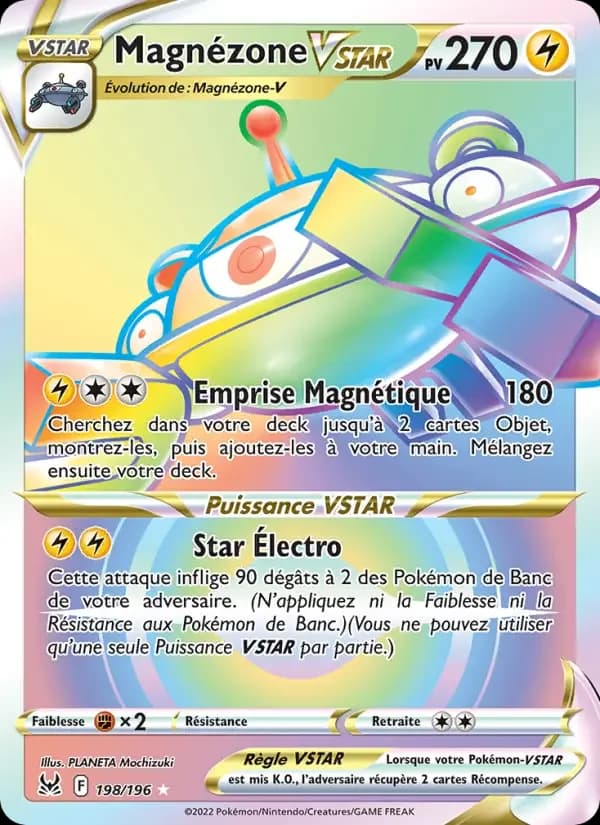Carte Pokémon Magnézone VSTAR #198 — Origine Perdue