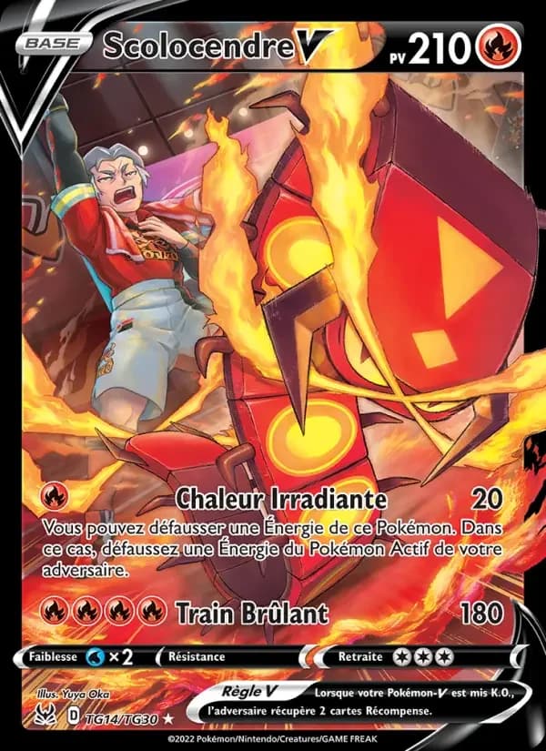 Carte Pokémon Scolocendre V #TG14 — Origine Perdue