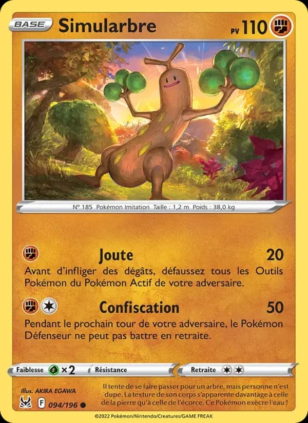 Carte Pokémon Simularbre #094 — Origine Perdue