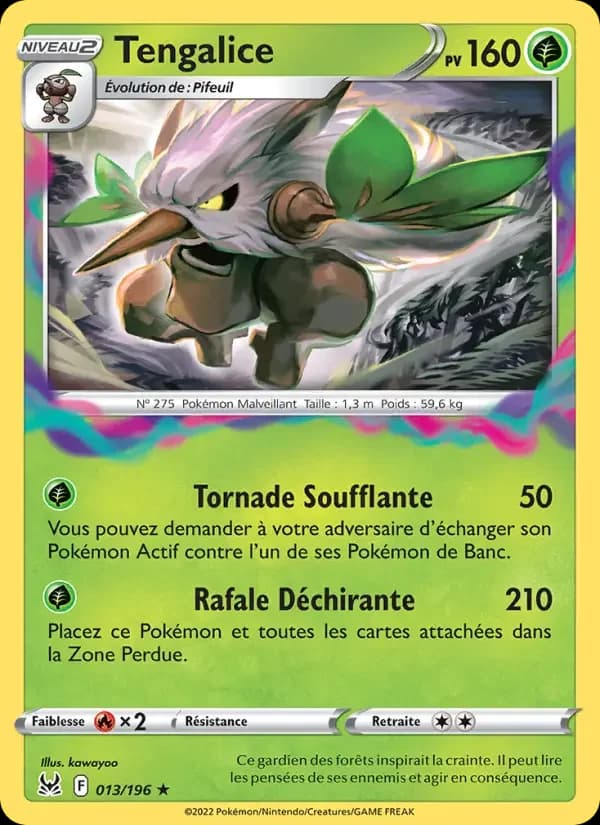 Carte Pokémon Tengalice #013 — Origine Perdue