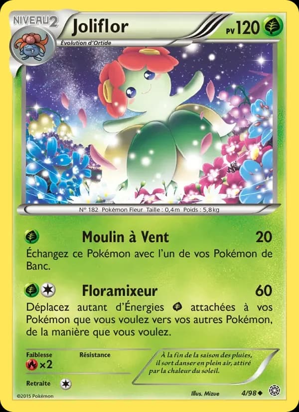 Carte Pokémon Joliflor #4 — Origines Antiques