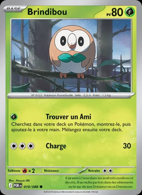 Carte Pokémon Brindibou #10 — Équilibre Parfait