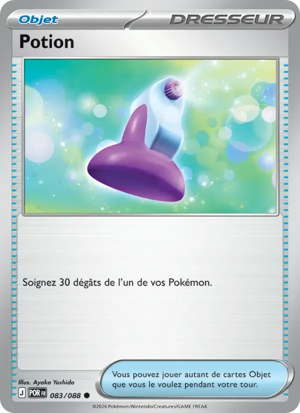 Carte Pokémon Potion #83 — Équilibre Parfait