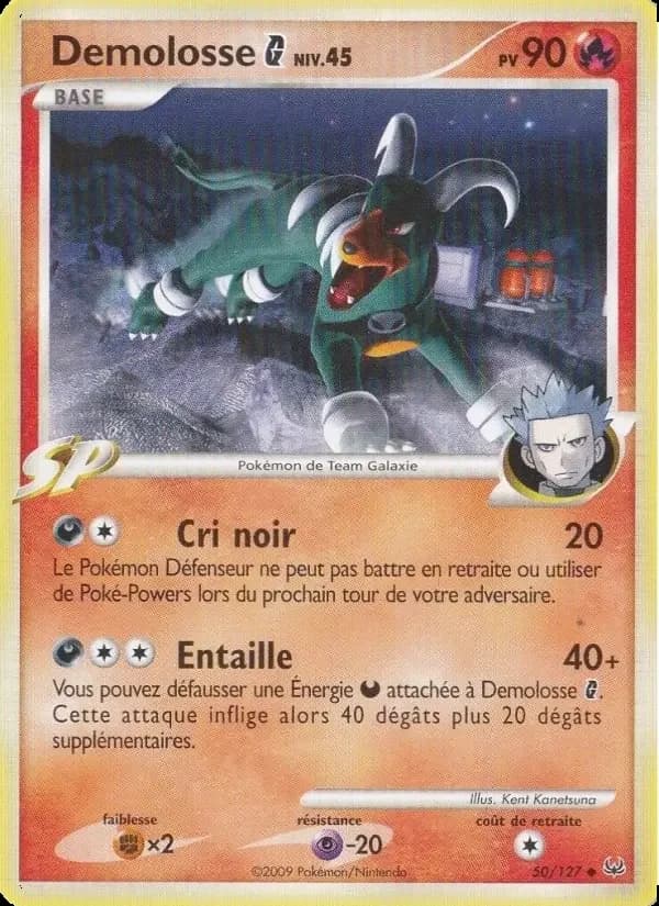 Carte Pokémon Demolosse #50 — Platine