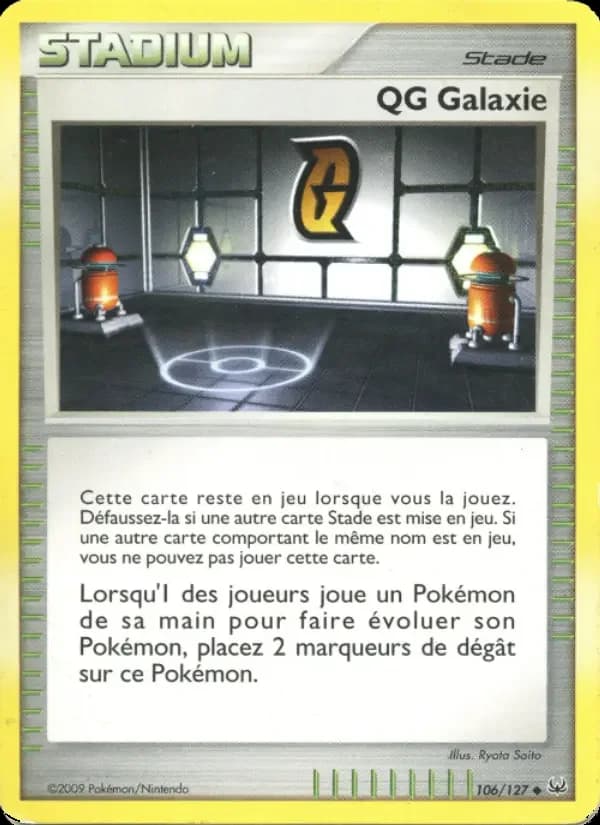 Carte Pokémon QG Galaxie #106 — Platine