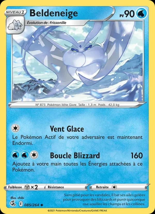 Carte Pokémon Beldeneige #85 — Poing de Fusion