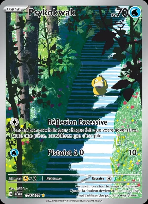 Carte Pokémon Psykokwak #175 — Pokémon 151
