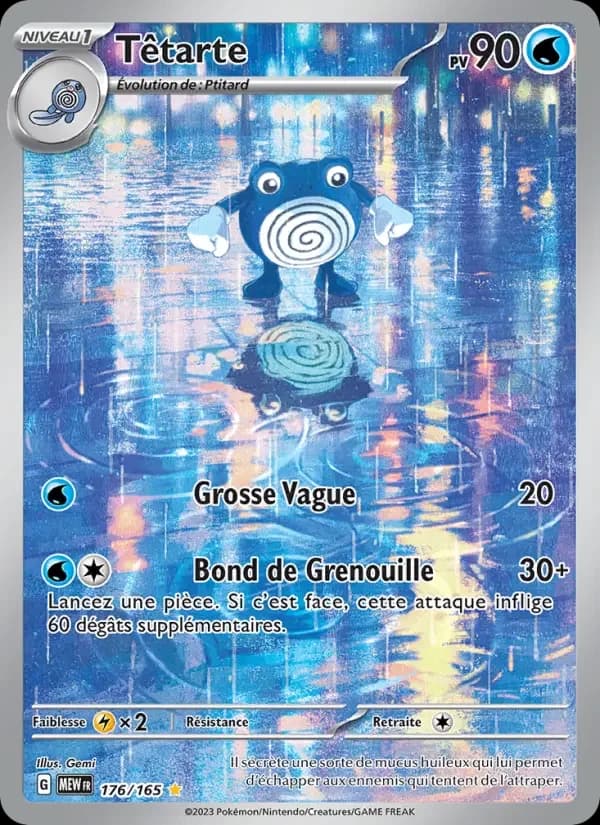 Carte Pokémon Têtarte #176 — Pokémon 151