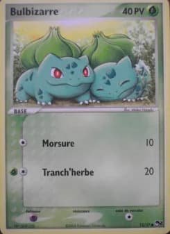 Carte Pokémon Bulbizarre #12 — POP 2