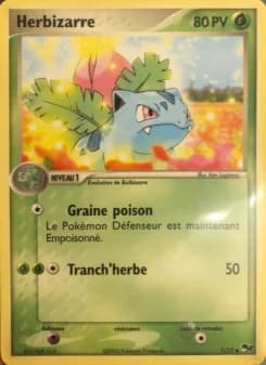 Carte Pokémon Herbizarre #7 — POP 2
