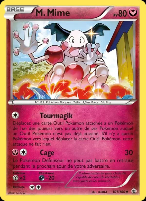Carte Pokémon M. Mime #101 — Primo-Choc