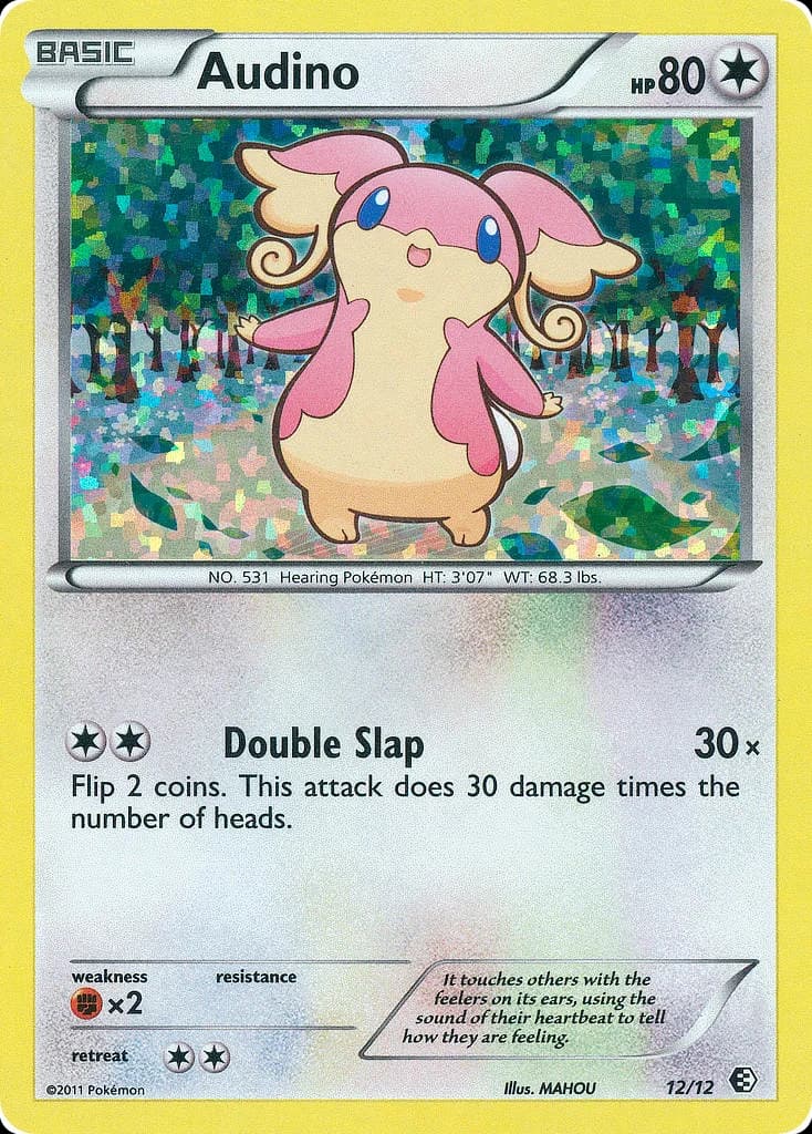 Carte Pokémon Nanméouïe #12 — 2011 Promo McDonald's