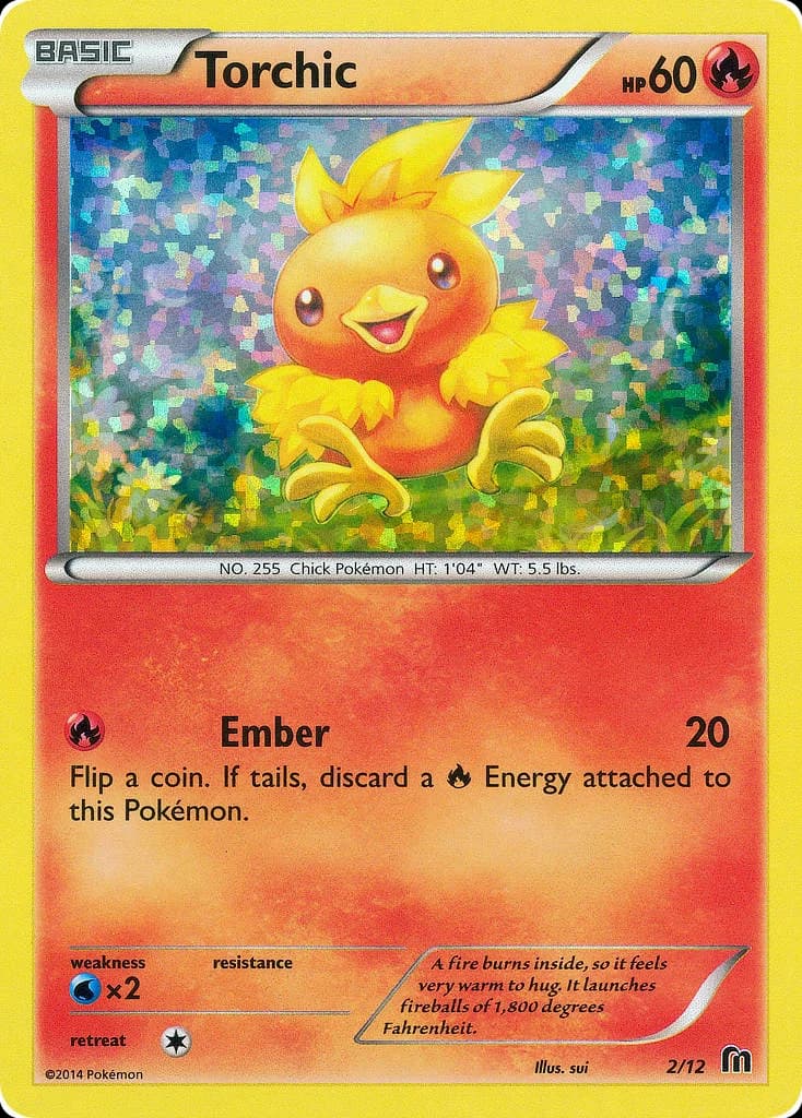 Carte Pokémon Poussifeu #2 — 2016 Promo McDonald's