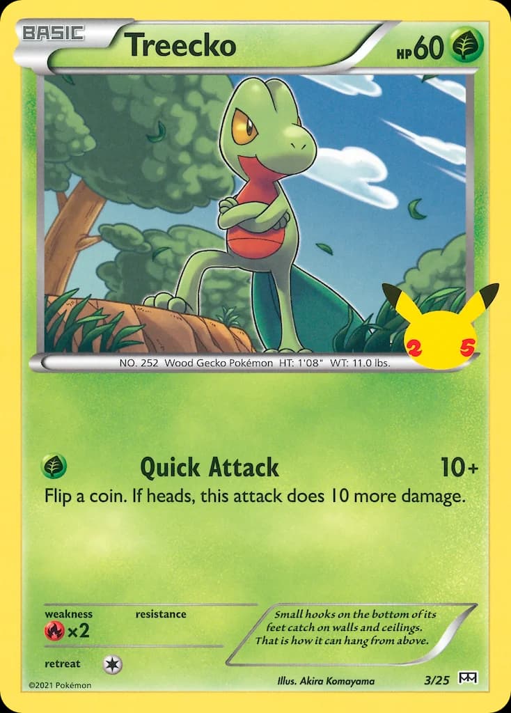 Carte Pokémon Arcko #3 — 2021 Promo McDonald's