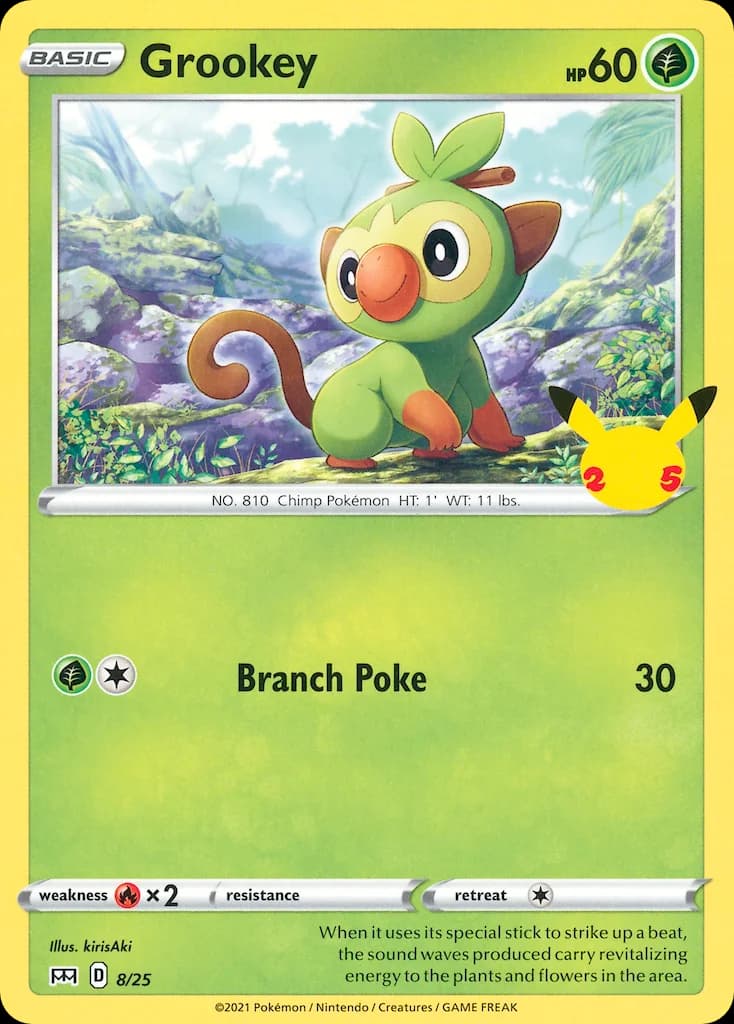 Carte Pokémon Ouistempo #8 — 2021 Promo McDonald's
