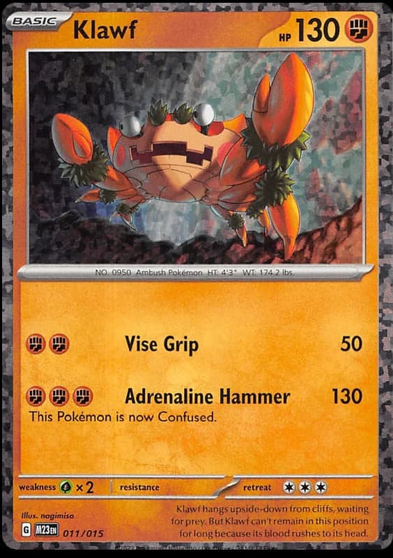 Carte Pokémon Craparoi #11 — 2023 Promo McDonald's