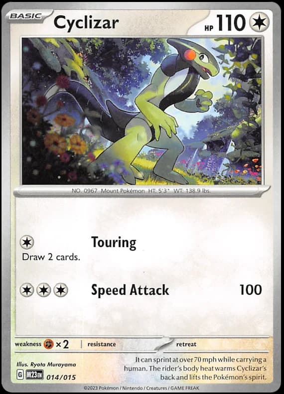 Carte Pokémon Motorizard #14 — 2023 Promo McDonald's