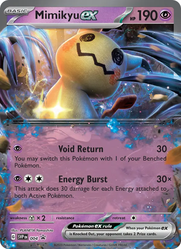 Mimikyu ex #004 — Scarlet & Violet Promos
