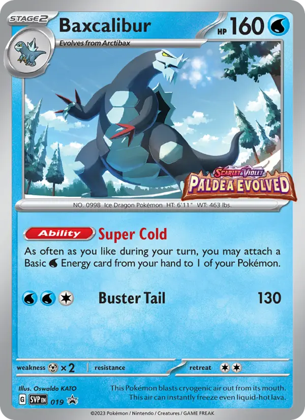 Baxcalibur #019 — Scarlet & Violet Promos