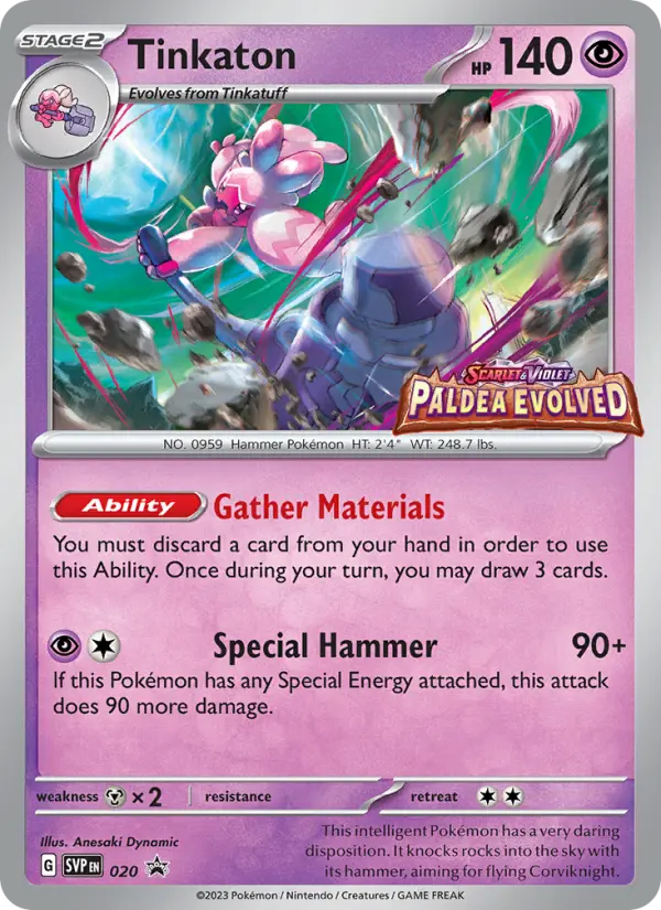 Tinkaton #020 — Scarlet & Violet Promos