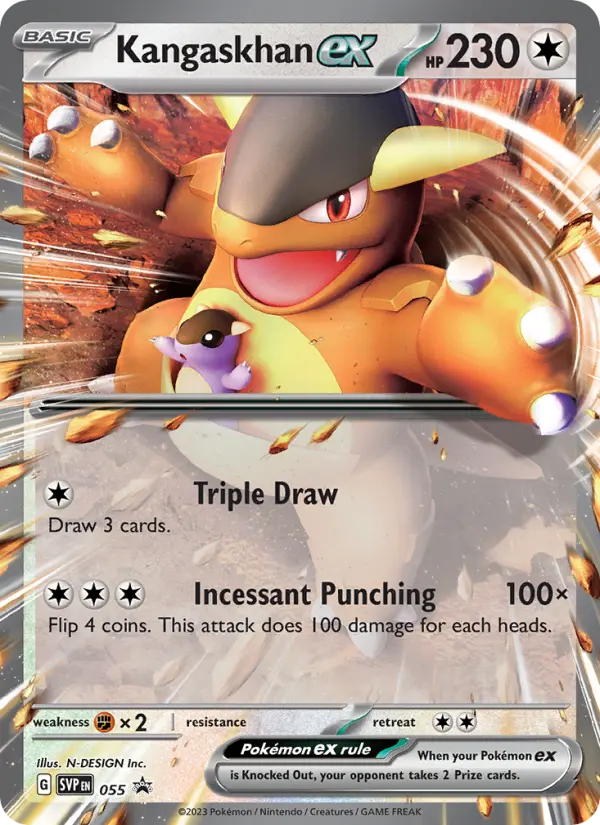 Kangaskhan ex #055 — Scarlet & Violet Promos