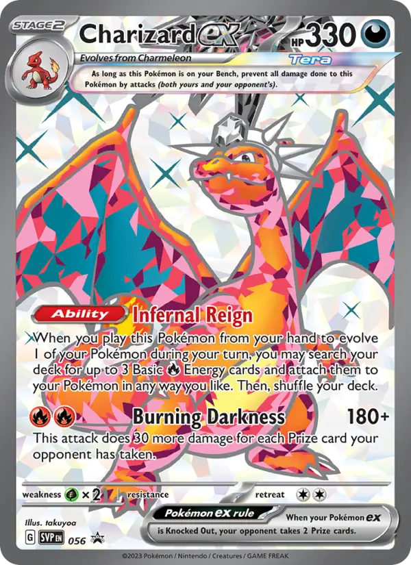 Charizard ex #056 — Scarlet & Violet Promos