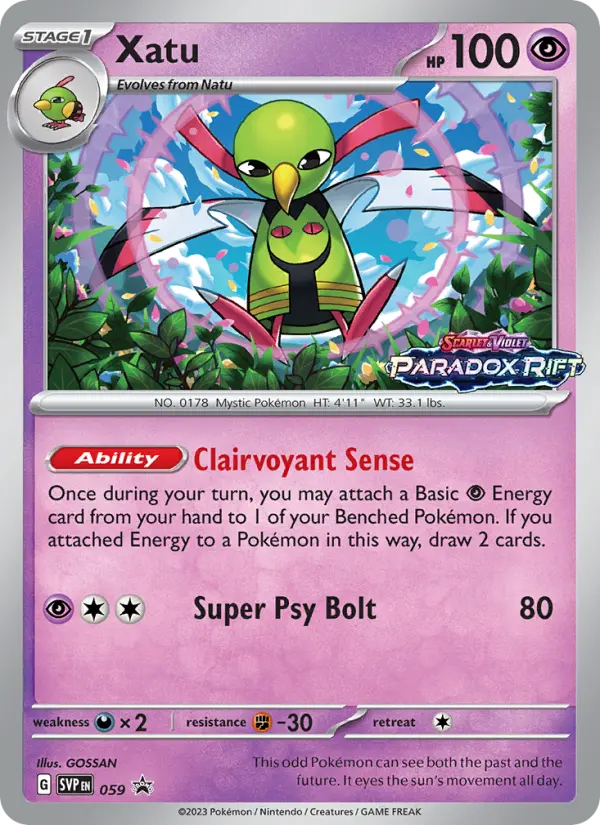 Xatu #059 — Scarlet & Violet Promos