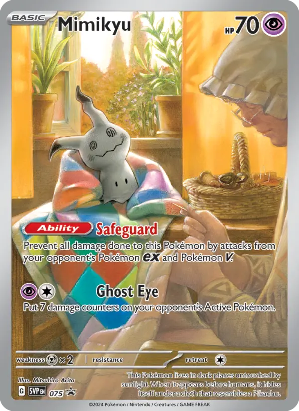 Mimikyu #075 — Scarlet & Violet Promos