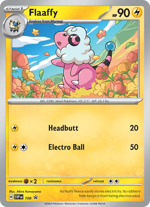 Flaaffy #108 — Scarlet & Violet Promos