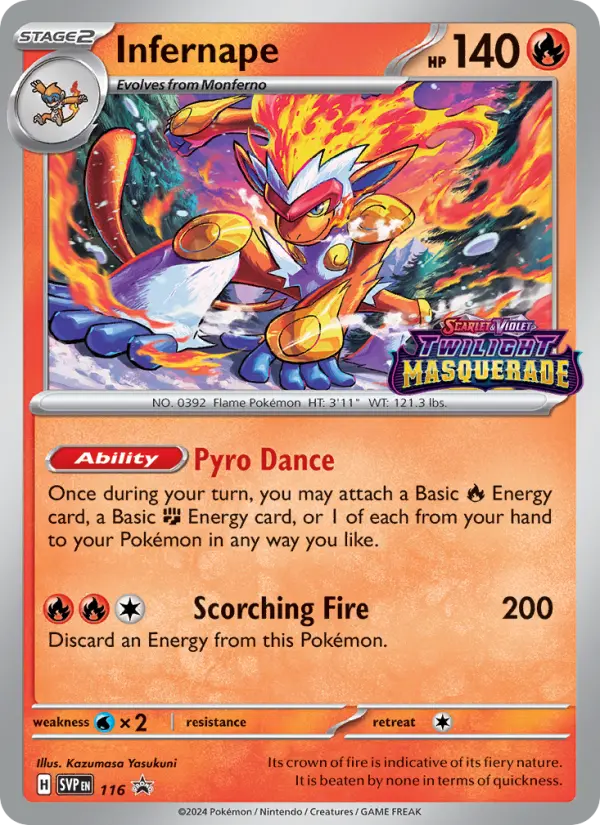 Infernape #116 — Scarlet & Violet Promos