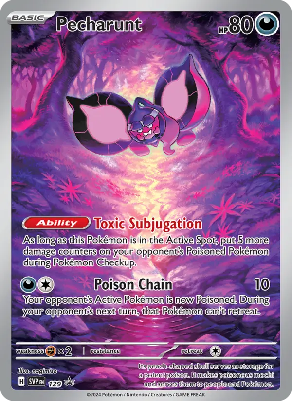 Pecharunt #129 — Scarlet & Violet Promos