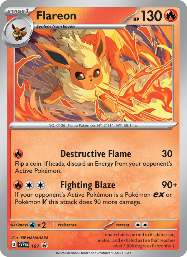 Flareon #167 — Scarlet & Violet Promos