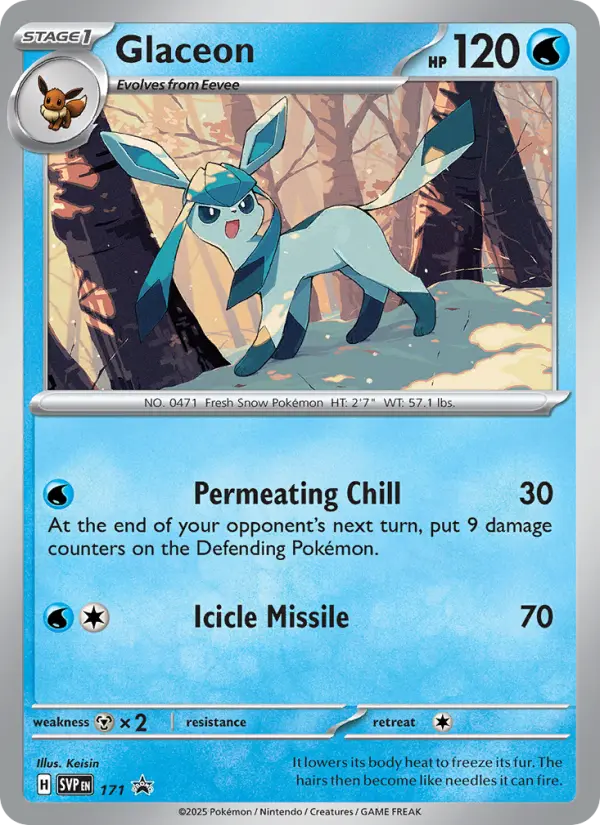 Glaceon #171 — Scarlet & Violet Promos