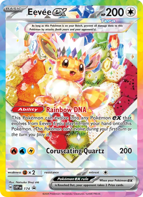 Eevee ex #174 — Scarlet & Violet Promos