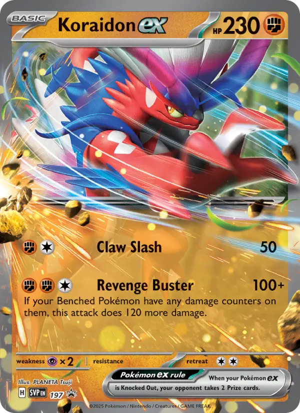 Koraidon ex #197 — Scarlet & Violet Promos