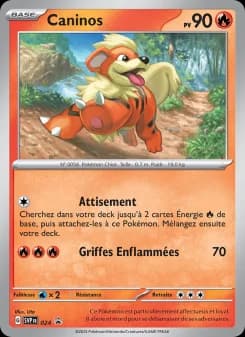 Carte Pokémon Caninos #024 — Promos Écarlate et Violet