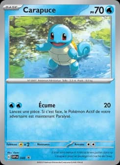 Carte Pokémon Carapuce #048 — Promos Écarlate et Violet