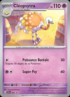 Carte Pokémon Cléopsytra #010 — Promos Écarlate et Violet