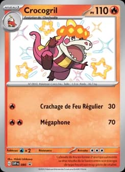 Carte Pokémon Crocogril #080 — Promos Écarlate et Violet