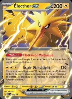 Carte Pokémon Électhor-ex #049 — Promos Écarlate et Violet