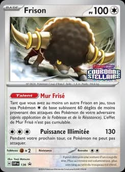 Carte Pokémon Frison #136 — Promos Écarlate et Violet