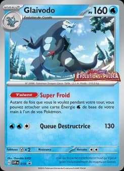Carte Pokémon Glaivodo #019 — Promos Écarlate et Violet