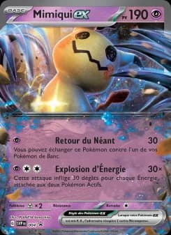 Carte Pokémon Mimiqui-ex #004 — Promos Écarlate et Violet