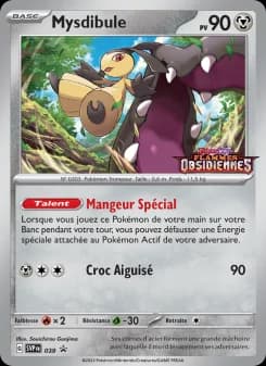 Carte Pokémon Mysdibule #039 — Promos Écarlate et Violet