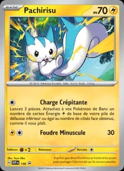 Carte Pokémon Pachirisu #158 — Promos Écarlate et Violet