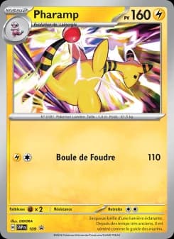 Carte Pokémon Pharamp #109 — Promos Écarlate et Violet
