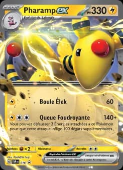 Carte Pokémon Pharamp-ex #016 — Promos Écarlate et Violet