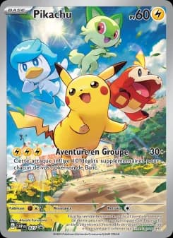 Carte Pokémon Pikachu #027 — Promos Écarlate et Violet